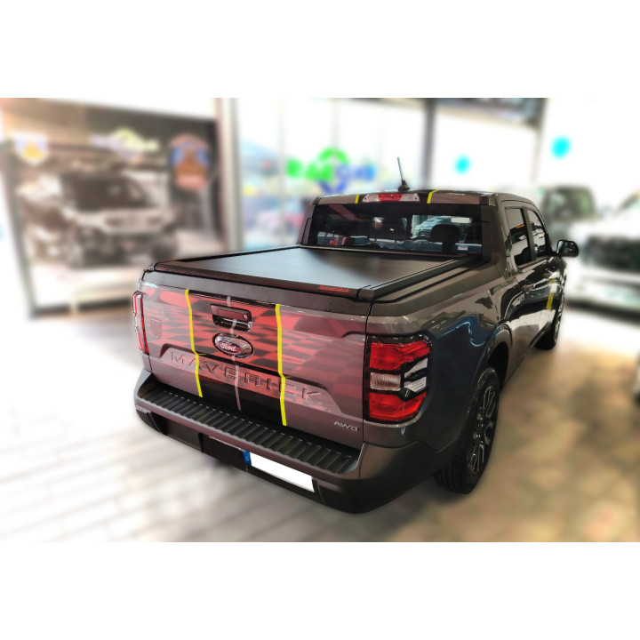 Manual Roll Top Tonneau Bed Cover, Tessera 4x4 SE, Ford Maverick 2022 - Present - EDK.ro
