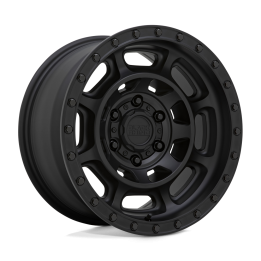 Alloy Wheel, Black Rhino CONVOY, 17x8.5, ET -18, 5x127, 71.5, Black - EDK.ro