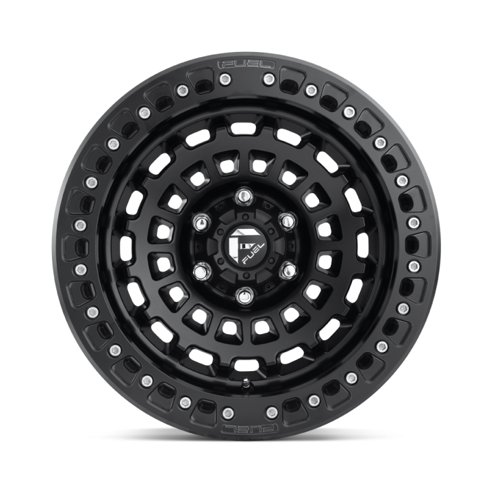 Jantă de Aluminiu, FUEL D101 ZEPHYR Beadlock, 17x9.0, ET -38, 5x127, 71.5, Negru - EDK.ro