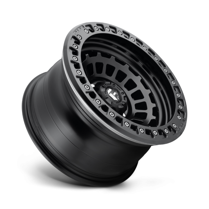 Alloy Wheel, FUEL D101 ZEPHYR Beadlock, 17x9.0, ET -38, 5x127, 71.5, Black - EDK.ro