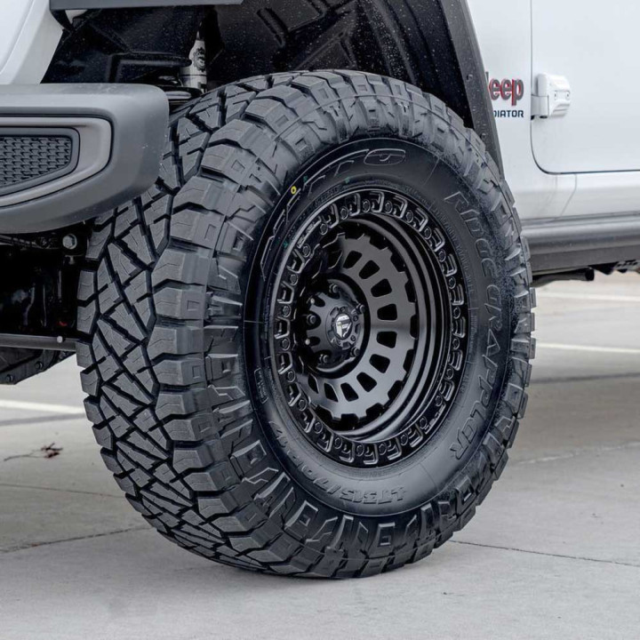 Jantă de Aluminiu, FUEL D101 ZEPHYR Beadlock, 17x9.0, ET -15, 5x127, 71.5, Negru - EDK.ro