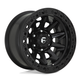 Alloy Wheel, FUEL D114 COVERT Beadlock, 17x9.0, ET -15, 5x127, 71.5, Black - EDK.ro