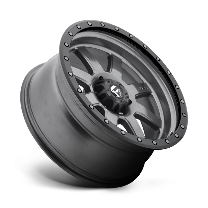 Alloy Wheel, FUEL D552 TROPHY, 17x8.5, ET -6, 5x127, 78.1, Black - EDK.ro