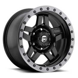 Jantă de Aluminiu, FUEL D557 ANZA, 17x8.5, ET -6, 5x127, 78.1, Negru - EDK.ro