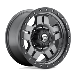 Alloy Wheel, FUEL D558 ANZA, 20x10.0, ET -18, 5x127, 78.1, Black - EDK.ro