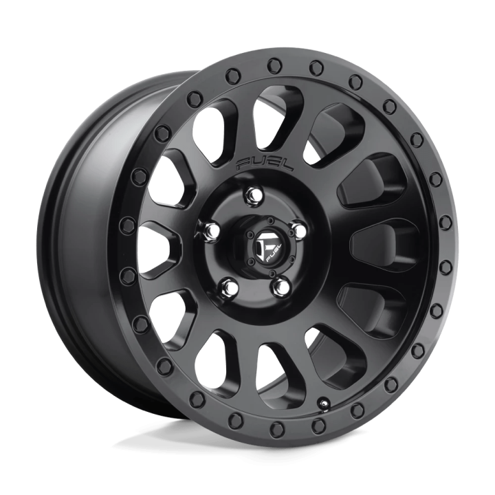 Alloy Wheel, FUEL D579 VECTOR, 17x9.0, ET -12, 5x127, 78.1, Black - EDK.ro