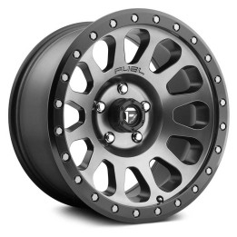 Jantă de Aluminiu, FUEL D601 VECTOR, 17x9.0, ET -12, 5x127, 78.1, Negru - EDK.ro