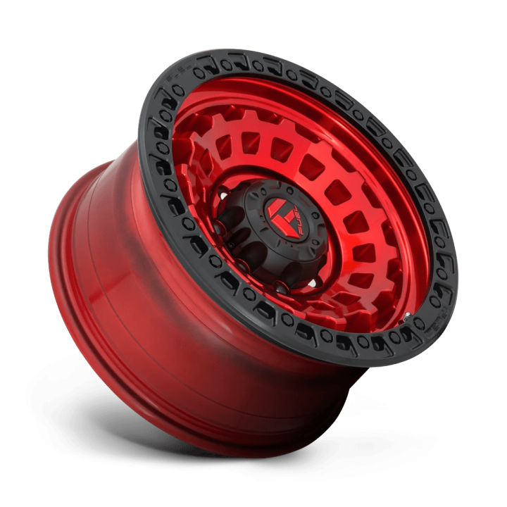 Jantă de Aluminiu, FUEL D632 ZEPHYR, 17x9.0, ET -12, 5x127, 71.5, Negru - EDK.ro