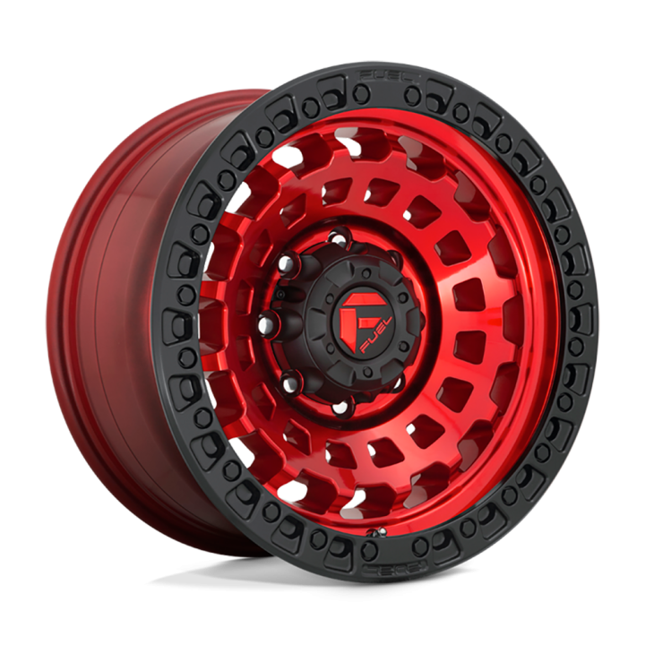 Jantă de Aluminiu, FUEL D632 ZEPHYR, 18x9.0, ET -12, 5x127, 71.5, Negru - EDK.ro