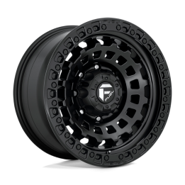 Alloy Wheel, FUEL D633 ZEPHYR, 17x9.0, ET 1, 5x127, 71.5, Black - EDK.ro
