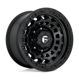Alloy Wheel, FUEL D633 ZEPHYR, 18x9.0, ET -12, 5x127, 71.5, Black - EDK.ro