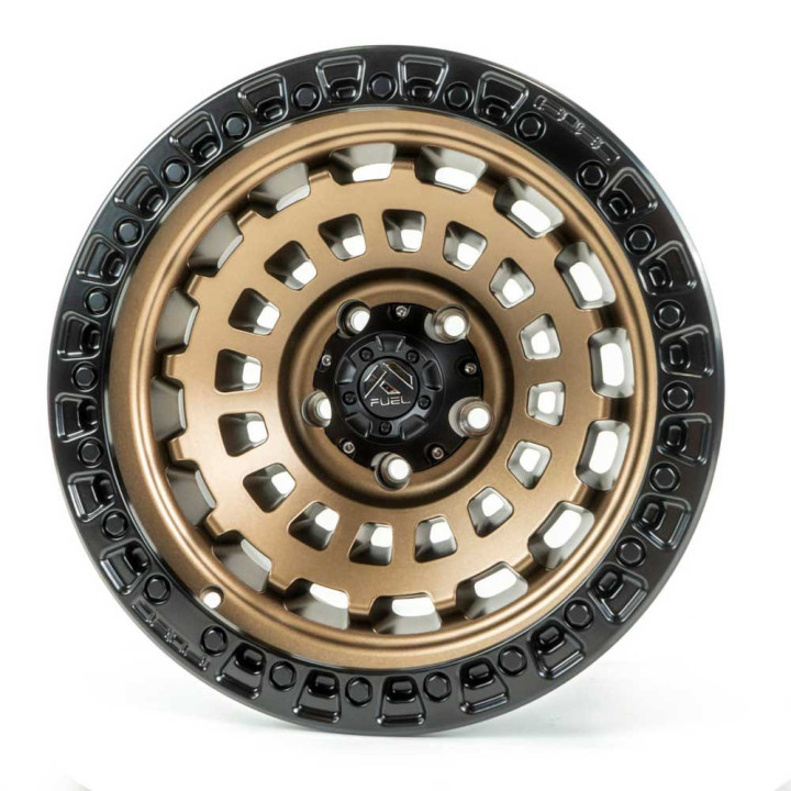 Jantă de Aluminiu, FUEL D634 ZEPHYR, 17x9.0, ET 1, 5x127, 71.5, Negru - EDK.ro