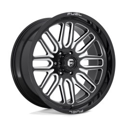 Jantă de Aluminiu, FUEL D662 IGNITE, 20x10.0, ET -18, 5x127, 78.1, Negru - EDK.ro