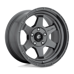 Jantă de Aluminiu, FUEL D665 SHOK, 17x9.0, ET -12, 5x127, 71.5, Gri Metalizat - EDK.ro