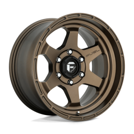 Alloy Wheel, FUEL D666 SHOK, 17x9.0, ET -12, 5x127, 71.5, Bronze - EDK.ro