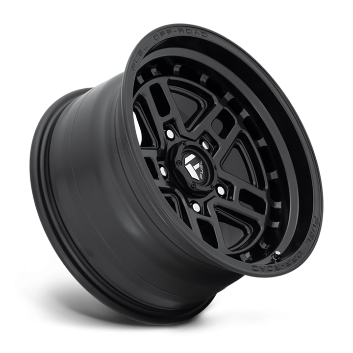 Jantă de Aluminiu, FUEL D667 NITRO, 17x9.0, ET -12, 5x127, 71.5, Negru - EDK.ro