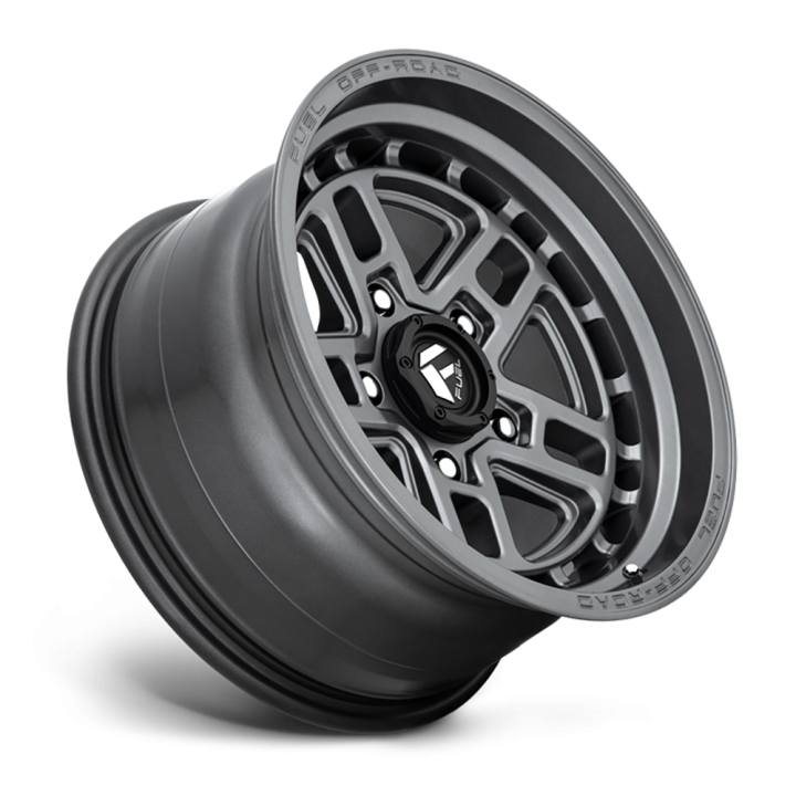 Alloy Wheel, FUEL D668 NITRO, 17x9.0, ET -12, 5x127, 71.5, Gunmetal - EDK.ro
