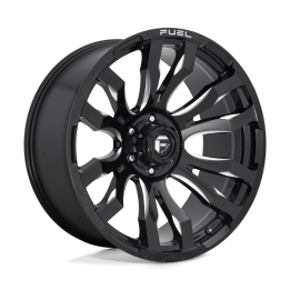 Jantă de Aluminiu, FUEL D673 BLITZ, 20x9.0, ET 1, 5x127, 71.5, Negru - EDK.ro
