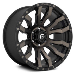 Alloy Wheel, FUEL D674 BLITZ, 20x9.0, ET 1, 5x127, 71.5, Black - EDK.ro