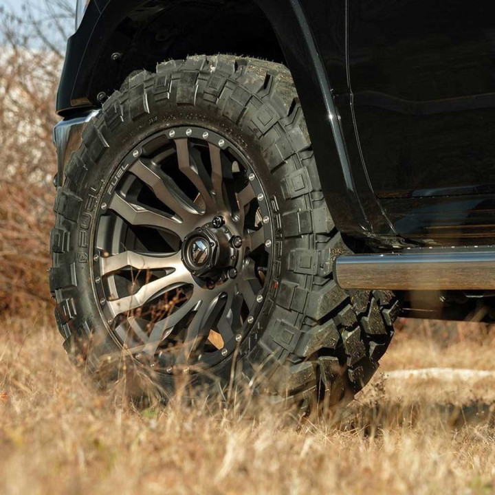 Jantă de Aluminiu, FUEL D674 BLITZ, 20x9.0, ET 1, 5x127, 71.5, Negru - EDK.ro