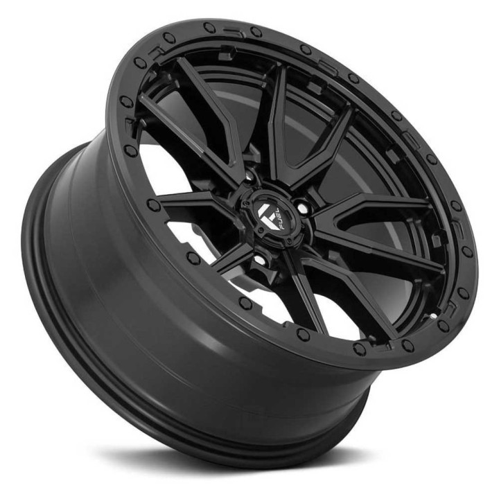Jantă de Aluminiu, FUEL D679 REBEL 5, 20x9.0, ET 20, 5x127, 71.5, Negru - EDK.ro