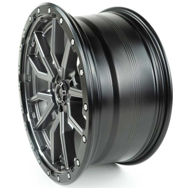 Jantă de Aluminiu, FUEL D680 REBEL 5, 20x9.0, ET 20, 5x127, 71.5, Negru - EDK.ro