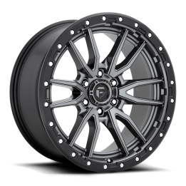 Jantă de Aluminiu, FUEL D680 REBEL 6, 20x9.0, ET 1, 5x127, 71.5, Negru - EDK.ro