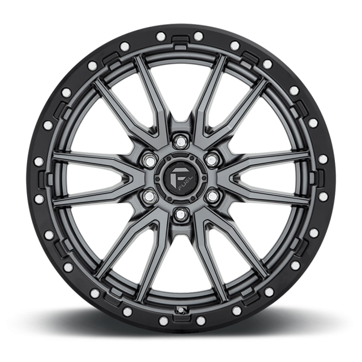 Jantă de Aluminiu, FUEL D680 REBEL 6, 20x9.0, ET 1, 5x127, 71.5, Negru - EDK.ro