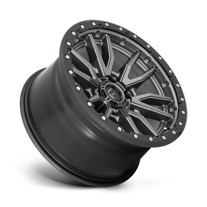 Jantă de Aluminiu, FUEL D680 REBEL, 20x10.0, ET -18, 5x127, 71.5, Negru - EDK.ro