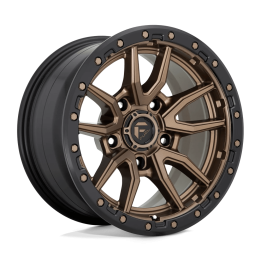 Jantă de Aluminiu, FUEL D681 REBEL, 17x9.0, ET -12, 5x127, 71.5, Negru - EDK.ro