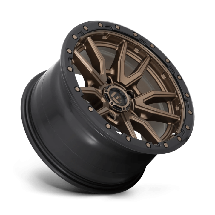 Alloy Wheel, FUEL D681 REBEL, 17x9.0, ET -12, 5x127, 71.5, Black - EDK.ro