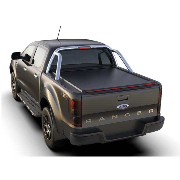 Manual Roll Top Tonneau Bed Cover, Tessera 4x4 SE, Ford Ranger Limited Double Cab 2012 - 2022 - EDK.ro