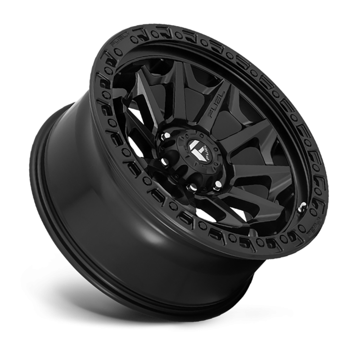 Jantă de Aluminiu, FUEL D694 COVERT, 20x9.0, ET 20, 5x127, 71.5, Negru - EDK.ro