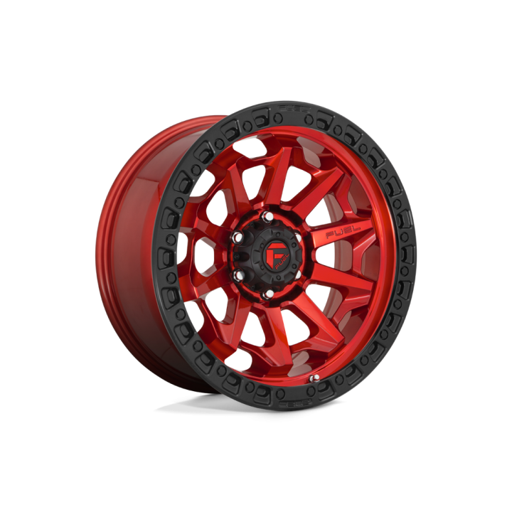 Jantă de Aluminiu, FUEL D695 COVERT, 17x9.0, ET -12, 5x127, 71.5, Negru - EDK.ro