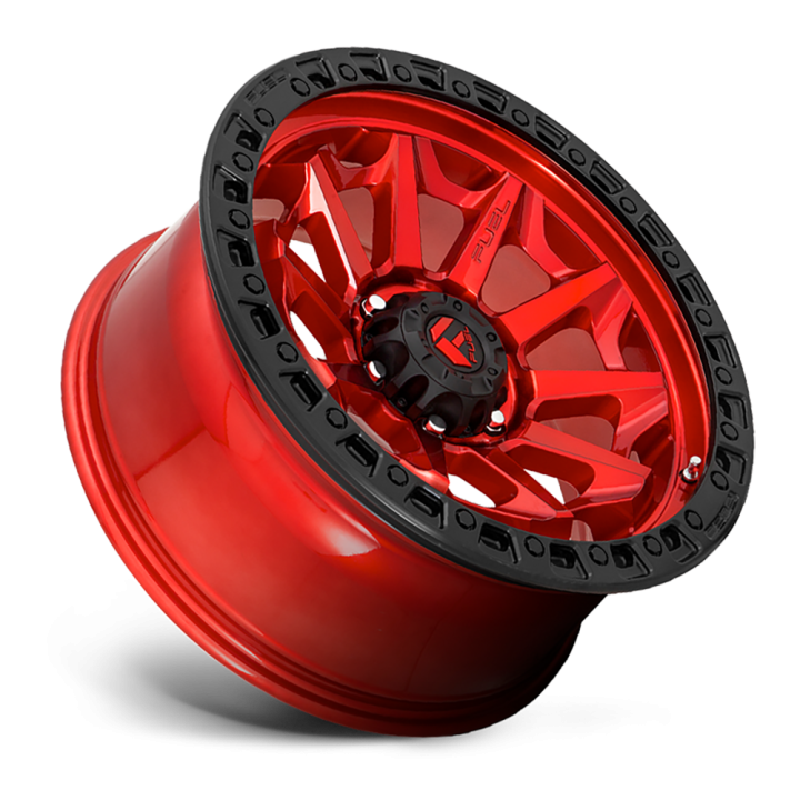 Jantă de Aluminiu, FUEL D695 COVERT, 18x9.0, ET -12, 5x127, 71.5, Negru - EDK.ro