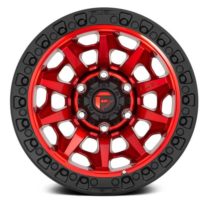 Jantă de Aluminiu, FUEL D695 COVERT, 20x9.0, ET 20, 5x127, 71.5, Negru - EDK.ro