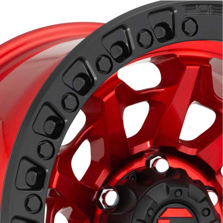 Alloy Wheel, FUEL D695 COVERT, 20x9.0, ET 20, 5x127, 71.5, Black - EDK.ro