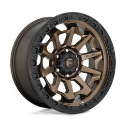 Alloy Wheel, FUEL D696 COVERT, 18x9.0, ET -12, 5x127, 71.5, Black - EDK.ro