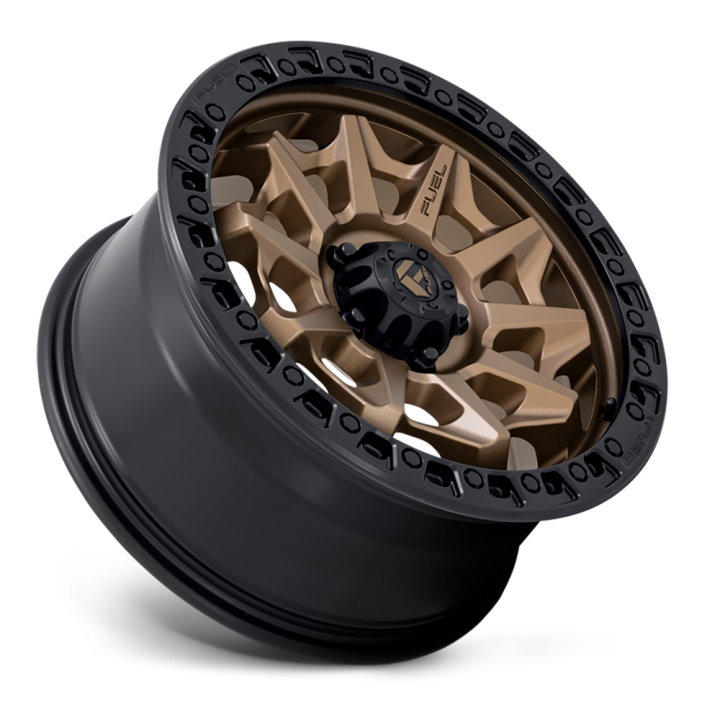 Jantă de Aluminiu, FUEL D696 COVERT, 18x9.0, ET 1, 5x127, 71.5, Negru - EDK.ro