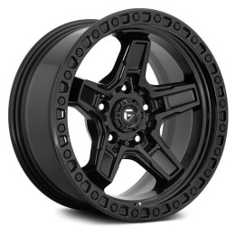 Alloy Wheel, FUEL D697 KICKER, 17x9.0, ET -12, 5x127, 71.5, Black - EDK.ro