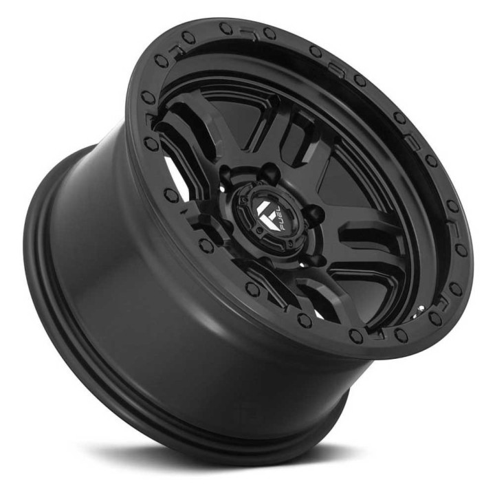 Alloy Wheel, FUEL D700 AMMO, 17x9.0, ET -12, 5x127, 71.5, Black - EDK.ro