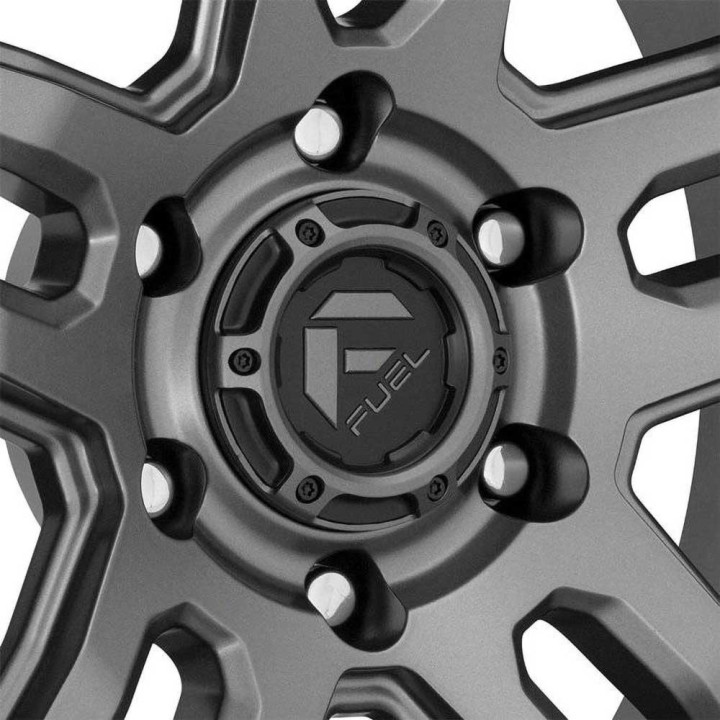 Jantă de Aluminiu, FUEL D701 AMMO, 18x9.0, ET 20, 5x127, 71.5, Negru - EDK.ro