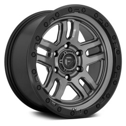 Jantă de Aluminiu, FUEL D701 AMMO, 17x9.0, ET -12, 5x127, 71.5, Negru - EDK.ro