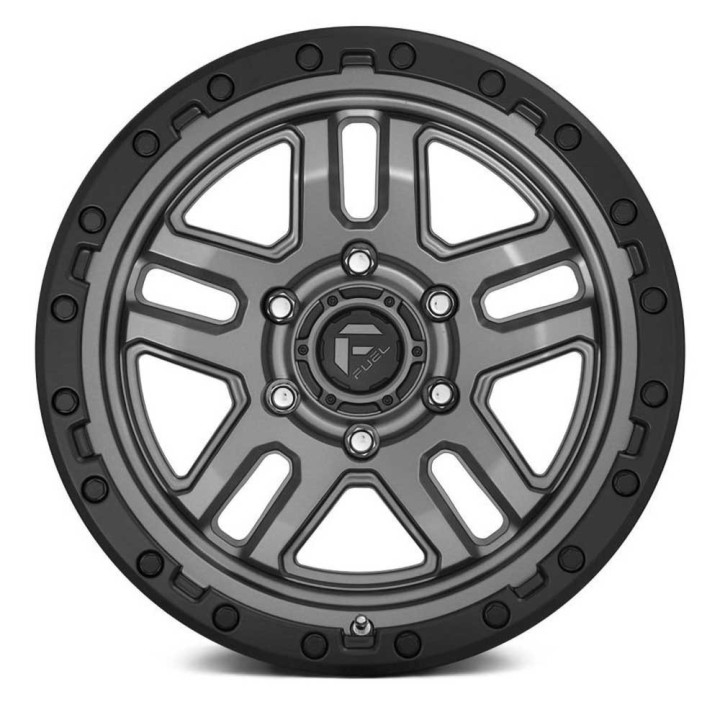 Jantă de Aluminiu, FUEL D701 AMMO, 17x9.0, ET -12, 5x127, 71.5, Negru - EDK.ro
