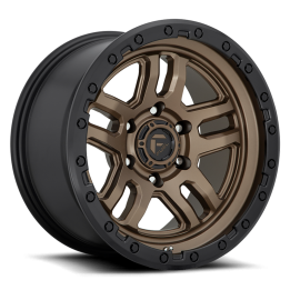 Alloy Wheel, FUEL D702 AMMO, 17x9.0, ET -12, 5x127, 71.5, Black - EDK.ro