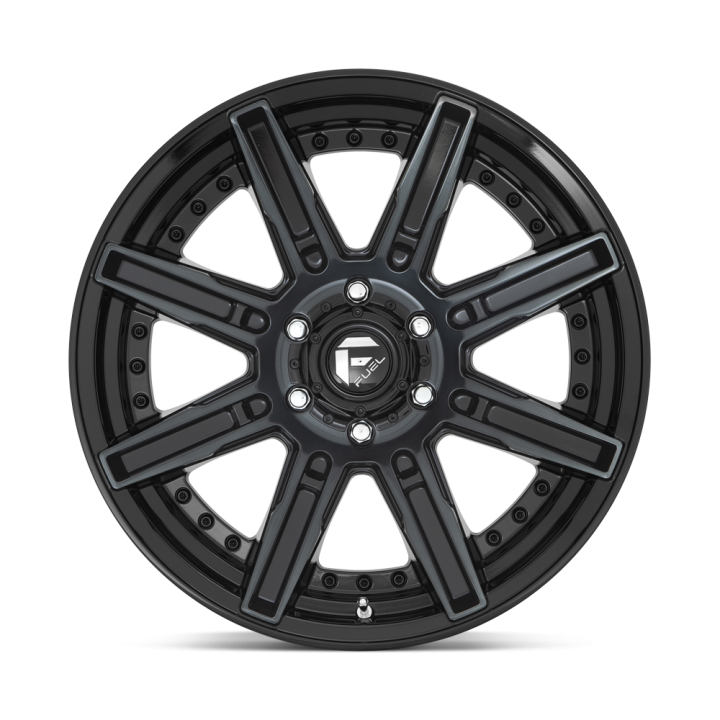 Jantă de Aluminiu, FUEL D708 ROGUE, 20x10.0, ET -18, 5x127, 71.5, Gri - EDK.ro