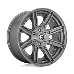 Alloy Wheel, FUEL D710 ROGUE, 20x10.0, ET -18, 5x127, 71.5, Gunmetal - EDK.ro