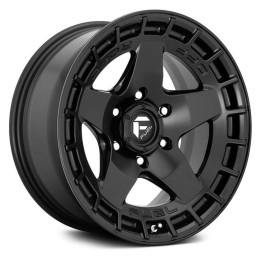 Alloy Wheel, FUEL D733 WARP, 20x9.0, ET 1, 5x127, 71.5, Black - EDK.ro