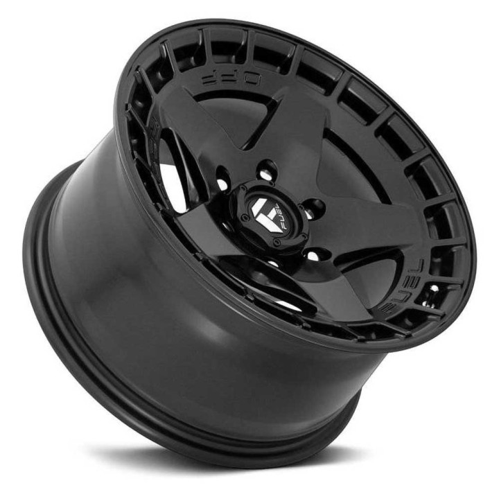 Alloy Wheel, FUEL D733 WARP, 20x9.0, ET 1, 5x127, 71.5, Black - EDK.ro