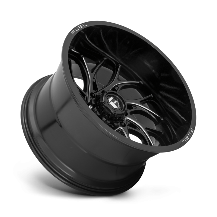 Jantă de Aluminiu, FUEL D741 RUNNER, 20x10.0, ET -18, 5x127, 71.5, Negru - EDK.ro